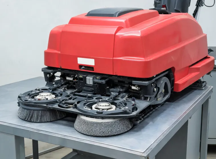 Brush and pad interface inspection