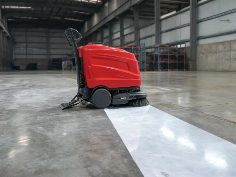 Hako walk-behind floor scrubber